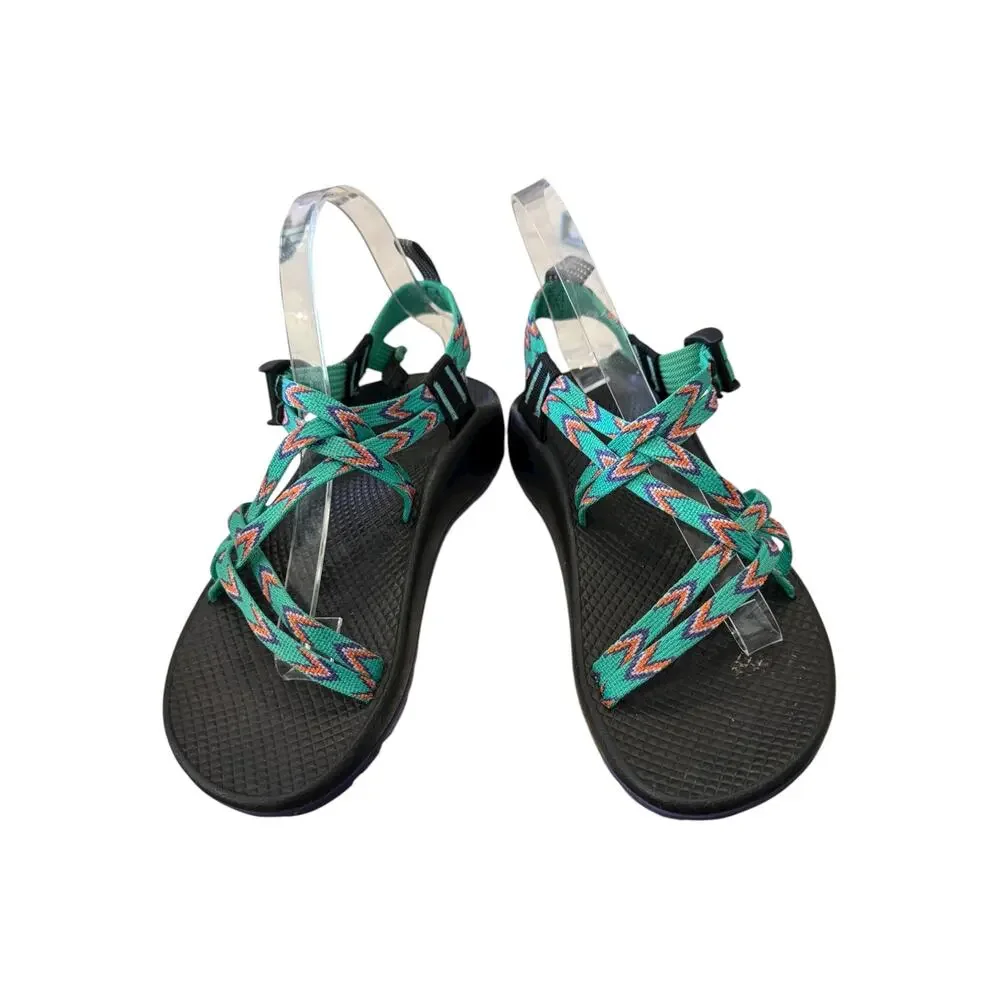 Chaco ZX/1 EcoTread Mint Leaf Green Sport Sandals J180090 Kids Size 6